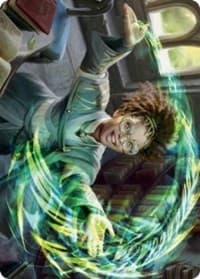 Eureka Moment Art Card - Art Series: Strixhaven - Magic: The Gathering card