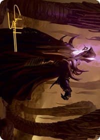 Extus, Oriq Overlord Art Card (Gold-Stamped Signature) - Art Series: Strixhaven - Magic: The Gathering card
