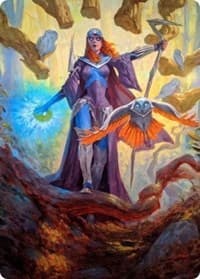 Kasmina, Enigma Sage Art Card - Art Series: Strixhaven - Magic: The Gathering card