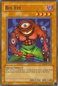 Big Eye - Dark Beginning 1 - YuGiOh card