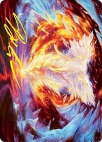 Magma Opus Art Card (Gold-Stamped Signature) - Art Series: Strixhaven - Magic: The Gathering card