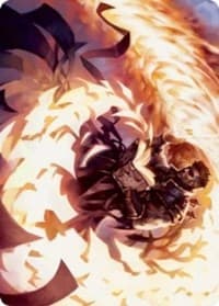 Revel in Silence Art Card - Art Series: Strixhaven - Magic: The Gathering card