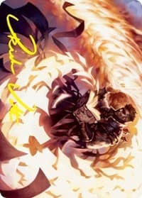 Revel in Silence Art Card (Gold-Stamped Signature) - Art Series: Strixhaven - Magic: The Gathering card