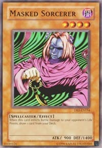 Masked Sorcerer - Dark Beginning 1 - YuGiOh card