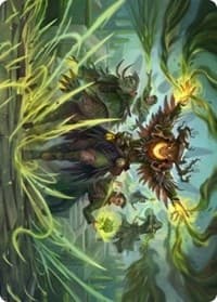 Witherbloom Command Art Card - Art Series: Strixhaven - Magic: The Gathering card