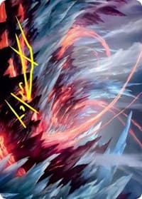 Frostboil Snarl Art Card (Gold-Stamped Signature) - Art Series: Strixhaven - Magic: The Gathering card