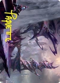 Prismari Campus Art Card (Gold-Stamped Signature) - Art Series: Strixhaven - Magic: The Gathering card