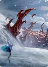 Island Art Card - Art Series: Strixhaven - Magic: The Gathering card