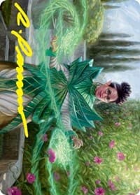 Kianne, Dean of Substance Art Card (Gold-Stamped Signature) - Art Series: Strixhaven - Magic: The Gathering card