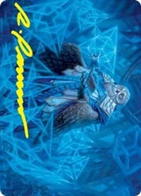 Imbraham, Dean of Theory Art Card (Gold-Stamped Signature) - Art Series: Strixhaven - Magic: The Gathering card