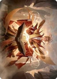 Augusta, Dean of Order Art Card - Art Series: Strixhaven - Magic: The Gathering card