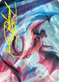 Galazeth Prismari Art Card (Gold-Stamped Signature) - Art Series: Strixhaven - Magic: The Gathering card
