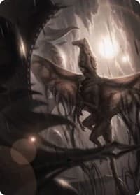 Shadrix Silverquill Art Card - Art Series: Strixhaven - Magic: The Gathering card