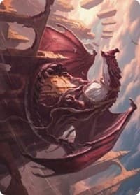 Velomachus Lorehold Art Card - Art Series: Strixhaven - Magic: The Gathering card