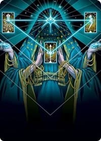 Strategic Planning Art Card - Art Series: Strixhaven - Magic: The Gathering card