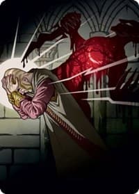 Agonizing Remorse Art Card - Art Series: Strixhaven - Magic: The Gathering card