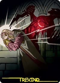 Agonizing Remorse Art Card (Gold-Stamped Signature) - Art Series: Strixhaven - Magic: The Gathering card