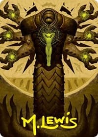 Inquisition of Kozilek Art Card (Gold-Stamped Signature) - Art Series: Strixhaven - Magic: The Gathering card
