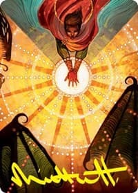 Grapeshot Art Card (Gold-Stamped Signature) - Art Series: Strixhaven - Magic: The Gathering card