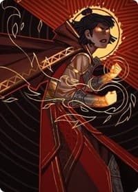 Infuriate Art Card - Art Series: Strixhaven - Magic: The Gathering card