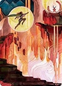 Thrill of Possibility Art Card - Art Series: Strixhaven - Magic: The Gathering card
