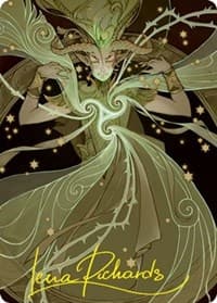 Primal Command Art Card (Gold-Stamped Signature) - Art Series: Strixhaven - Magic: The Gathering card