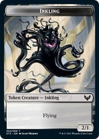 Inkling (4) // Pest (5) Double-Sided Token - Strixhaven: School of Mages - Magic: The Gathering card