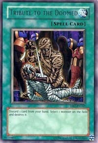 Tribute to The Doomed - Dark Beginning 1 - YuGiOh card