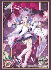 Bushiroad Sleeve Collection HG Vol.2787: Azur Lane - Unicorn Prayer of Plum and Snow ver. (60-Pack) - Bushiroad Card Sleeves - Card Sleeves card