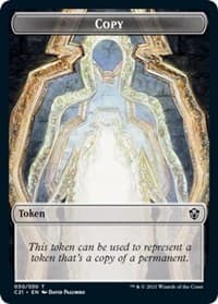 Copy // Construct Double-Sided Token - Commander 2021 - Magic: The Gathering card