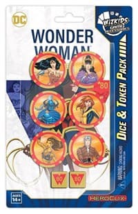 Wonder Woman 80th Anniversary Dice & Token Pack - Wonder Woman 80th Anniversary - Heroclix card