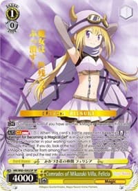 Comrades of Mikazuki Villa, Felicia (SP) - Magia Record: Puella Magi Madoka Magica [Side Story] (Anime) - Weiss Schwarz card