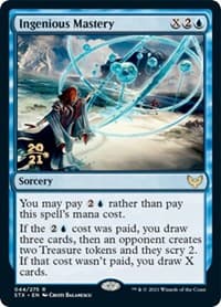 Ingenious Mastery - Prerelease Cards - Magic: The Gathering card