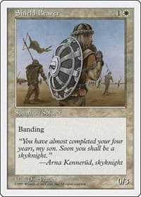 Shield Bearer - Fifth Edition - Magic: The Gathering card