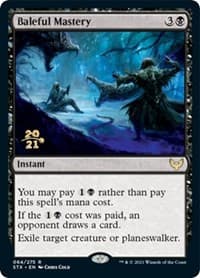 Baleful Mastery - Prerelease Cards - Magic: The Gathering card