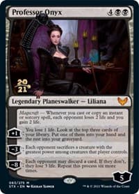 Professor Onyx - Prerelease Cards - Magic: The Gathering card