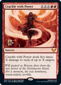 Crackle with Power - Prerelease Cards - Magic: The Gathering card