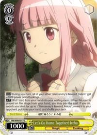 Let's Go Home Together! Iroha - Magia Record: Puella Magi Madoka Magica [Side Story] (Anime) - Weiss Schwarz card