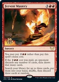 Fervent Mastery - Prerelease Cards - Magic: The Gathering card