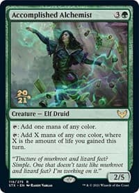 Accomplished Alchemist - Prerelease Cards - Magic: The Gathering card