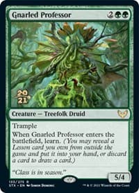 Gnarled Professor - Prerelease Cards - Magic: The Gathering card