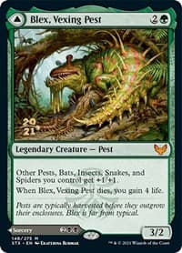 Blex, Vexing Pest - Prerelease Cards - Magic: The Gathering card