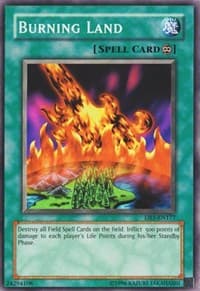 Burning Land - Dark Beginning 1 - YuGiOh card