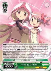 Iroha & Madoka - Magia Record: Puella Magi Madoka Magica [Side Story] (Anime) - Weiss Schwarz card