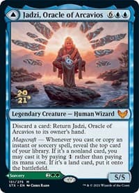 Jadzi, Oracle of Arcavios - Prerelease Cards - Magic: The Gathering card