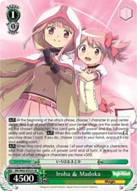 Iroha & Madoka (SR) - Magia Record: Puella Magi Madoka Magica [Side Story] (Anime) - Weiss Schwarz card