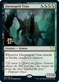 Daemogoth Titan - Prerelease Cards - Magic: The Gathering card