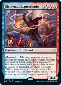 Elemental Expressionist - Prerelease Cards - Magic: The Gathering card