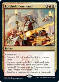 Lorehold Command - Prerelease Cards - Magic: The Gathering card