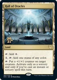 Hall of Oracles - Prerelease Cards - Magic: The Gathering card